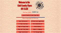 Desktop Screenshot of goldcountryflyers.com